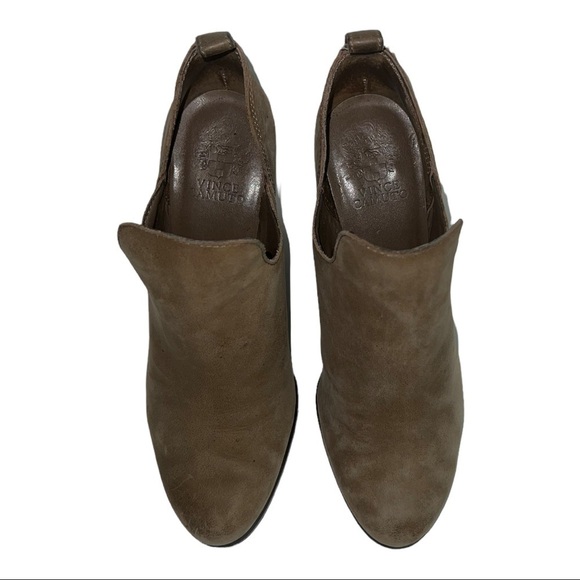 Vince Camuto Federa Taupe Ankle Boots - Picture 3 of 14